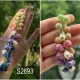 clay blueberry bracelet