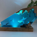shark resin lamp