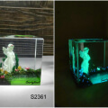 angel resin diorama