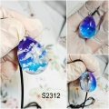 cloud resin pendant
