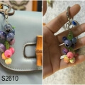 blueberry bag charm