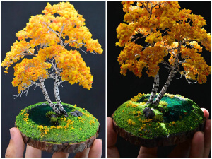 wire wrapped tree