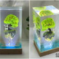 bonsai tree resin diorama