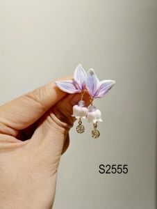 Lily of the valley earring