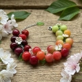 cherry bracelet