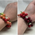 cherry bracelet