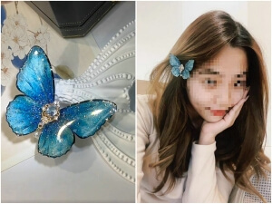 resin butterfly ring