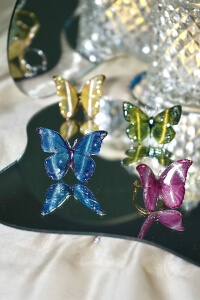 resin butterfly ring