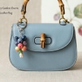 blueberry bag charm