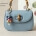 blueberry bag charm
