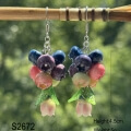 blueberry earring