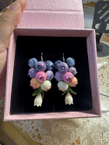 blueberry earring