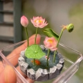 clay flower art
