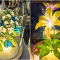 flower resin lamp