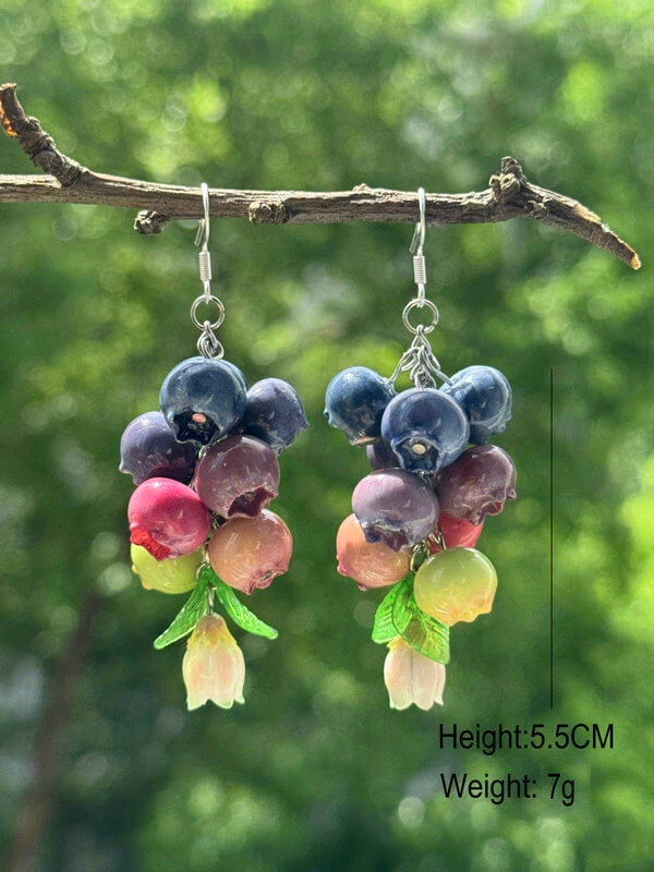 blueberry earring