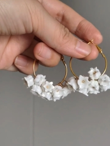 Lily of the valley earring