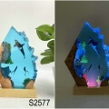 ocean resin lamp
